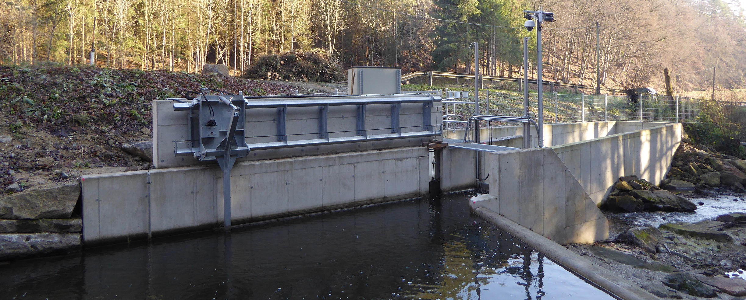 Wehranlage Kraftwerk Klammühle